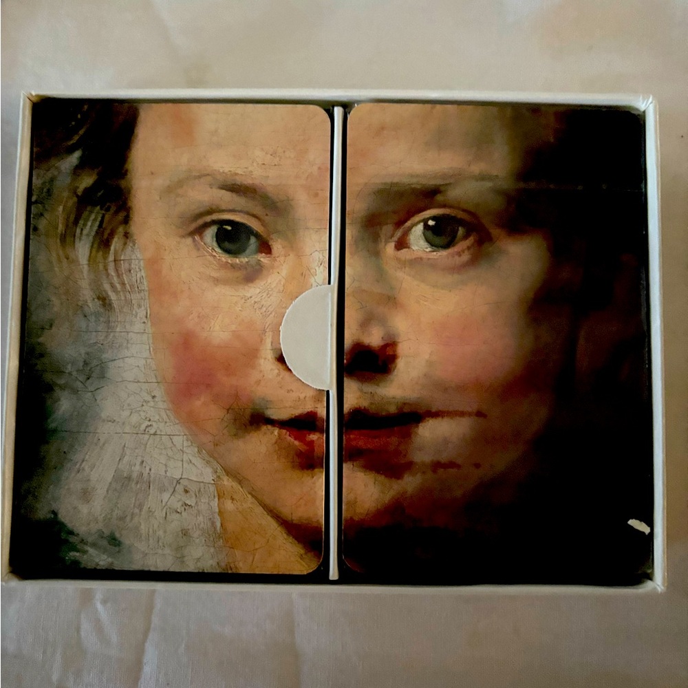 Brand new‎ double deck of cards. Clara Serena. Ruben's. By PIATNIK.  2370